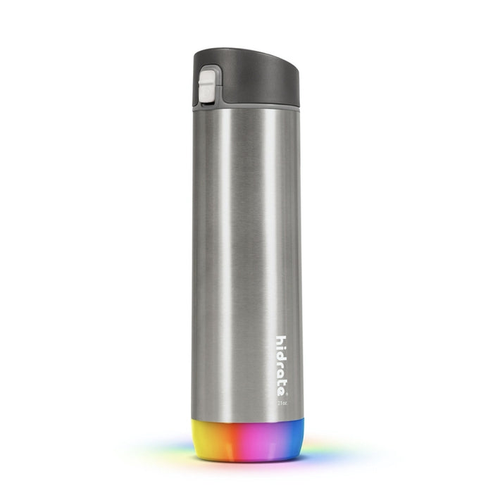 ขวดน้ำอัจฉริยะ HidrateSpark PRO ขนาด 21 ออนซ์ สี Brushed