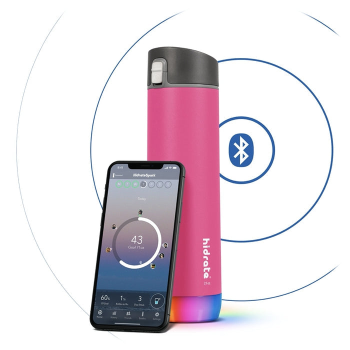ขวดน้ำอัจฉริยะ HidrateSpark PRO ขนาด 21 ออนซ์ สี Fruit Punch