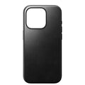 เคสหนังกันกระแทก Horween Leather สำหรับ iPhone 15 Pro สี Black