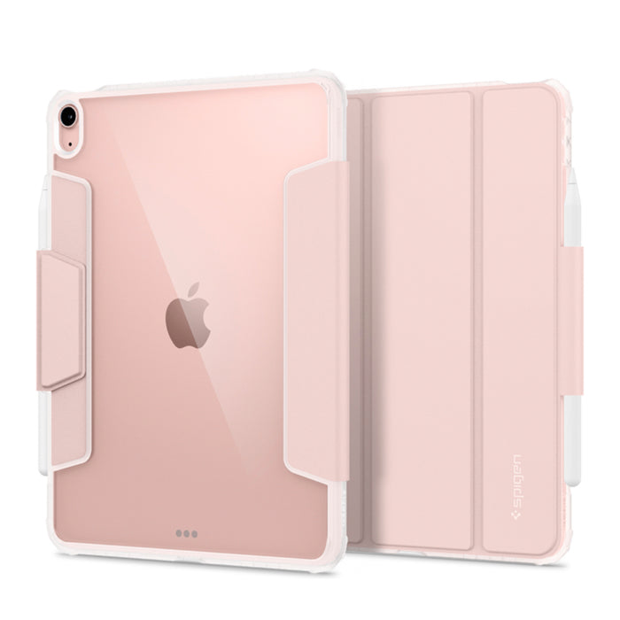 เคสฝาพับ iPad Air 10.9 นิ้ว (รุ่นที่ 4, 5) / iPad Air 11 นิ้ว (M2, M3) Spigen Ultra Hybrid Pro สี Rose Gold