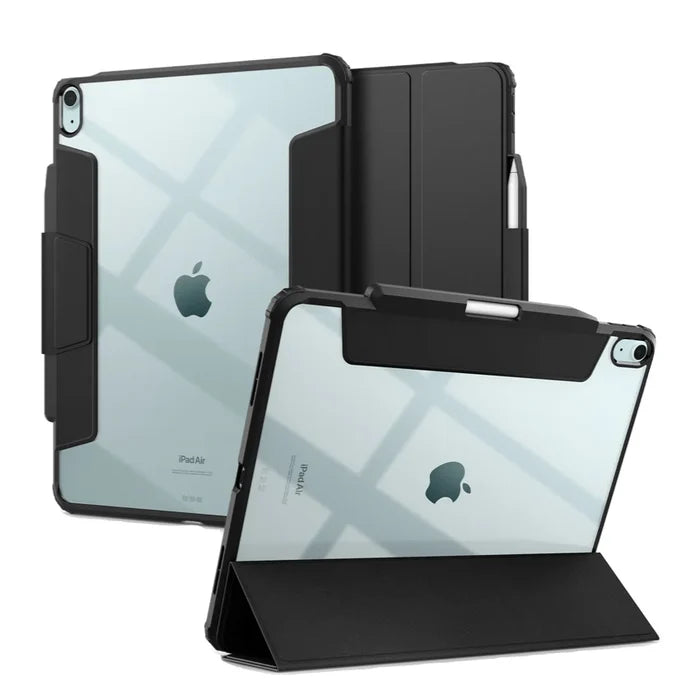 เคสฝาพับ iPad Air 13 นิ้ว (M2, 2024) Spigen Ultra Hybrid Pro สี Black