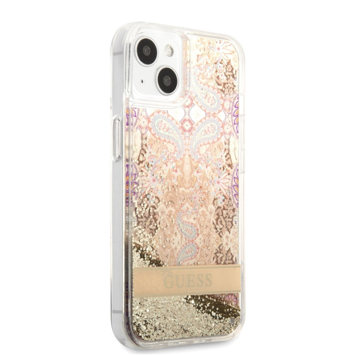 เคส iPhone 14 Guess Liquid Glitter สี Paisley/Gold