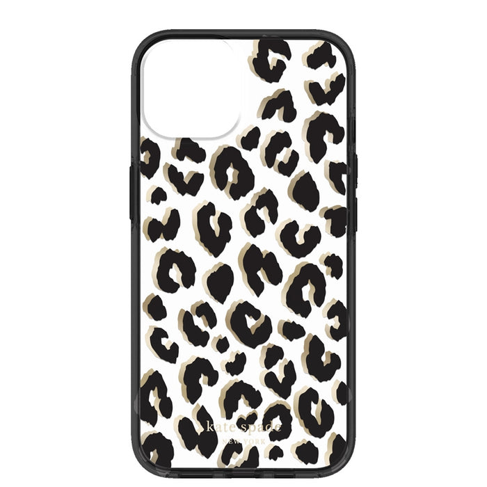 เคสกันกระแทก iPhone 14 Kate Spade Protective Hardshell สี City Leopard Black