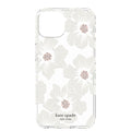 เคสกันกระแทก iPhone 14 Kate Spade Protective Hardshell สี Hollyhock Floral Clear