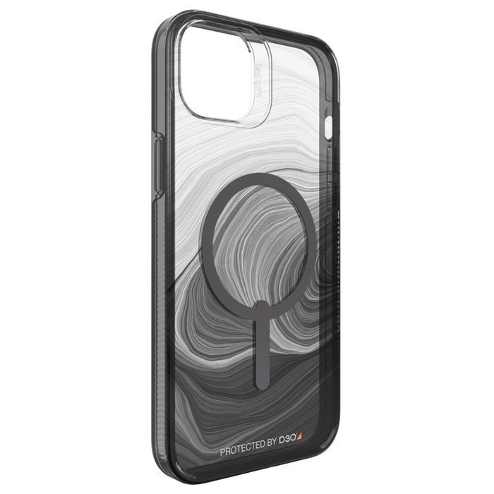 เคสกันกระแทก iPhone 14 Plus Gear4 Milan Snap สี Black Swirl