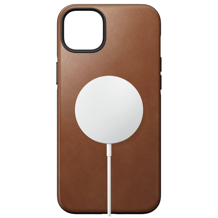 เคสหนัง iPhone 14 Plus Nomad Modern Leather สี English Tan