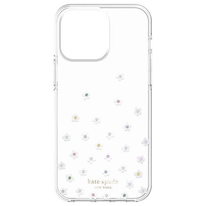 เคสกันกระแทก iPhone 14 Pro Max Kate Spade Protective Hardshell สี Pearl Wild Flowers