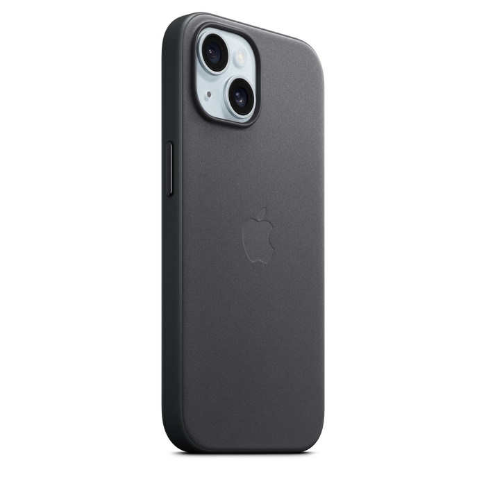 iPhone 15 FineWoven Case with MagSafe - Black