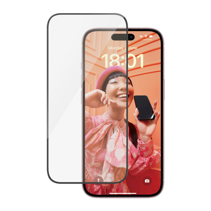 ฟิล์มกระจก iPhone 15 PanzerGlass Ultra Wide Fit [With Applicator]