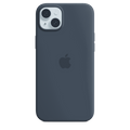 iPhone 15 Plus Silicone Case with MagSafe - Storm Blue
