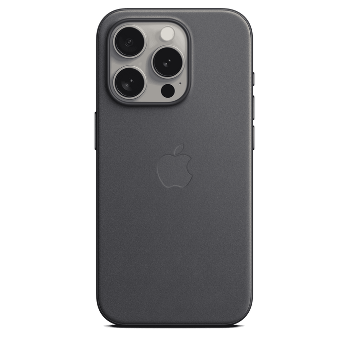 iPhone 15 Pro FineWoven Case with MagSafe - Black