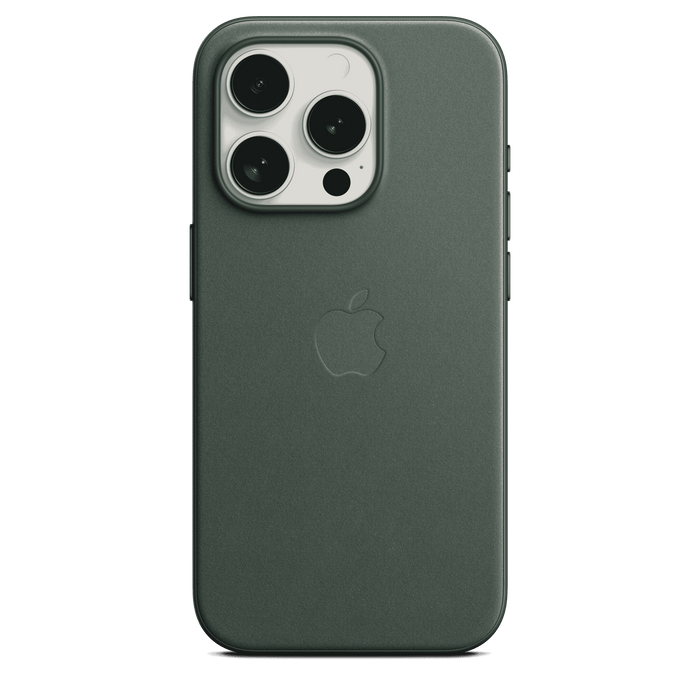 iPhone 15 Pro FineWoven Case with MagSafe - Evergreen