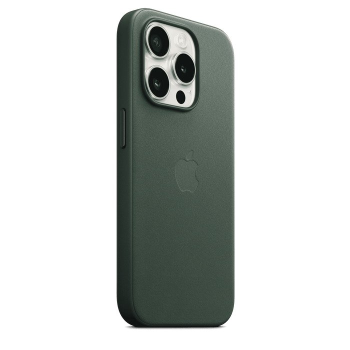 iPhone 15 Pro FineWoven Case with MagSafe - Evergreen