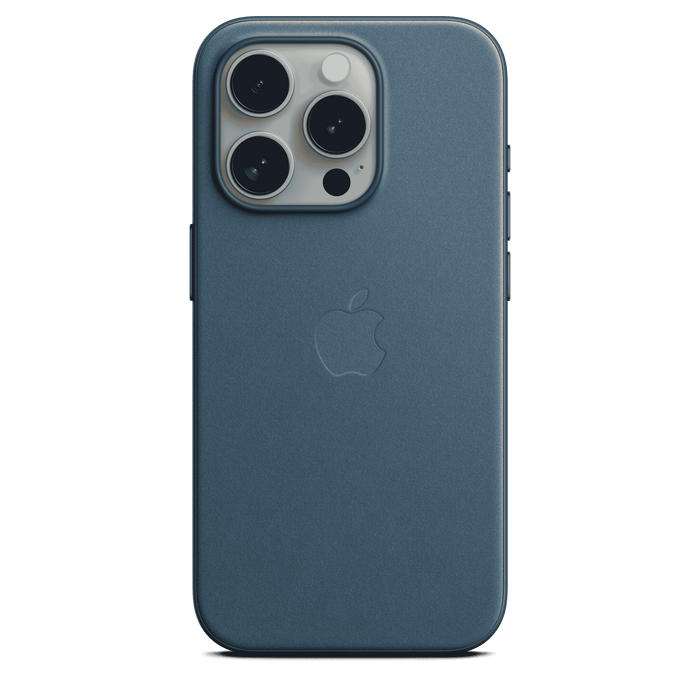 iPhone 15 Pro FineWoven Case with MagSafe - Pacific Blue