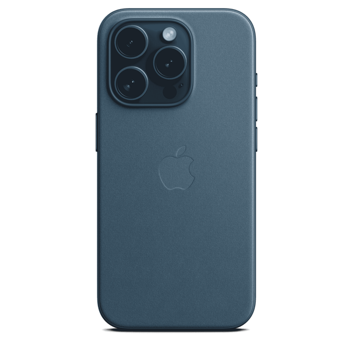 iPhone 15 Pro FineWoven Case with MagSafe - Pacific Blue