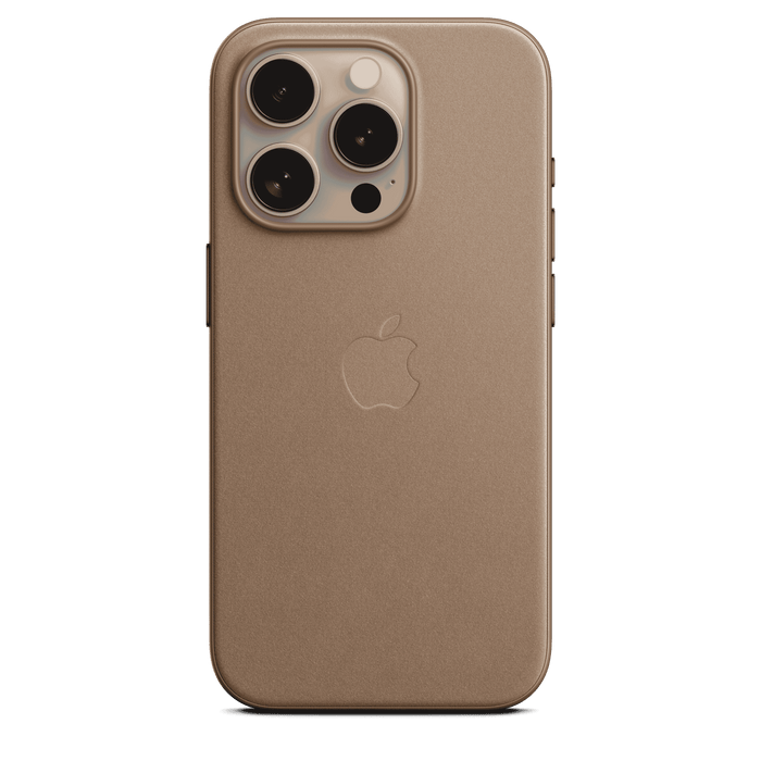 iPhone 15 Pro FineWoven Case with MagSafe - Taupe