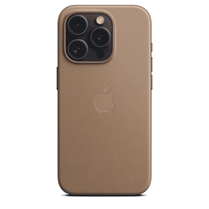 iPhone 15 Pro FineWoven Case with MagSafe - Taupe