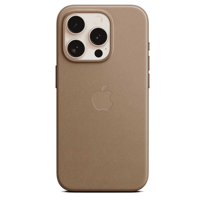 iPhone 15 Pro FineWoven Case with MagSafe - Taupe