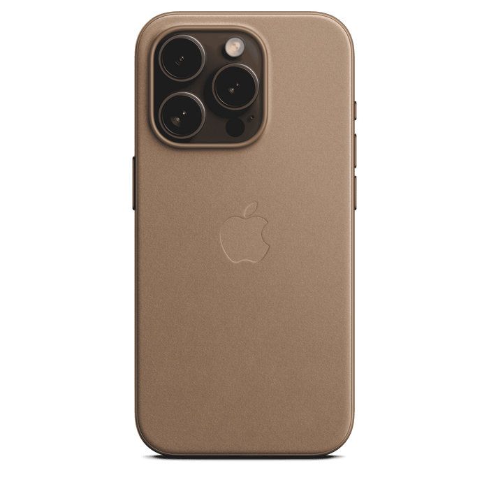 iPhone 15 Pro FineWoven Case with MagSafe - Taupe
