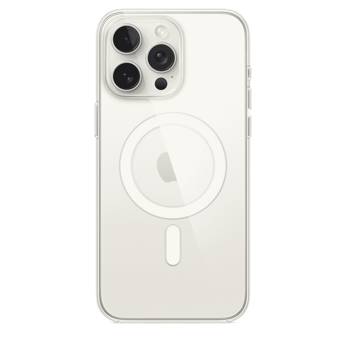 iPhone 15 Pro Max Clear Case with MagSafe