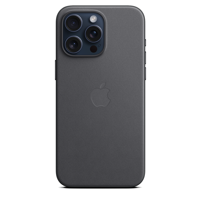 iPhone 15 Pro Max FineWoven Case with MagSafe - Black