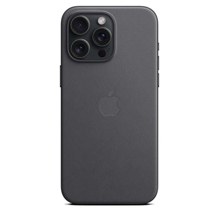 iPhone 15 Pro Max FineWoven Case with MagSafe - Black