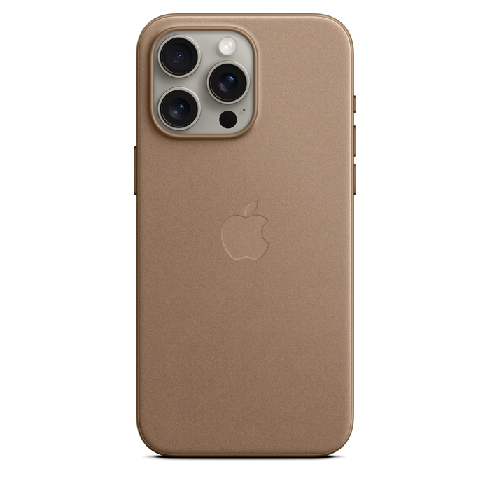 iPhone 15 Pro Max FineWoven Case with MagSafe - Taupe