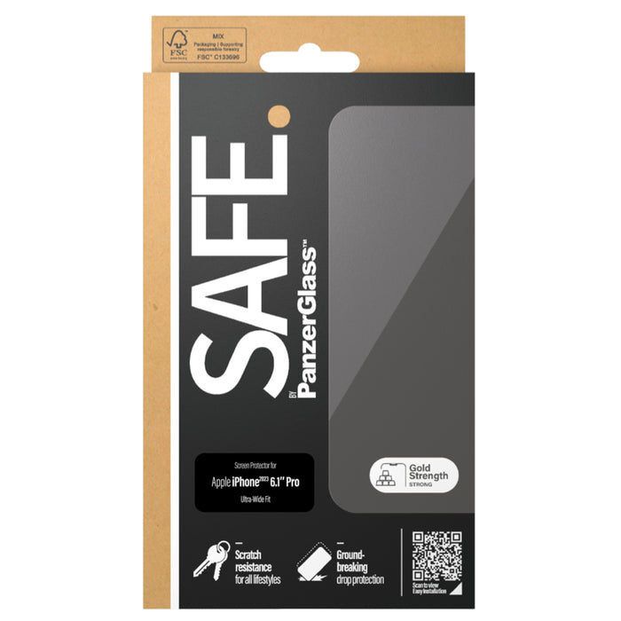 ฟิล์มกันรอยแบบใส iPhone 15 Pro Series Safe Ultra Wide