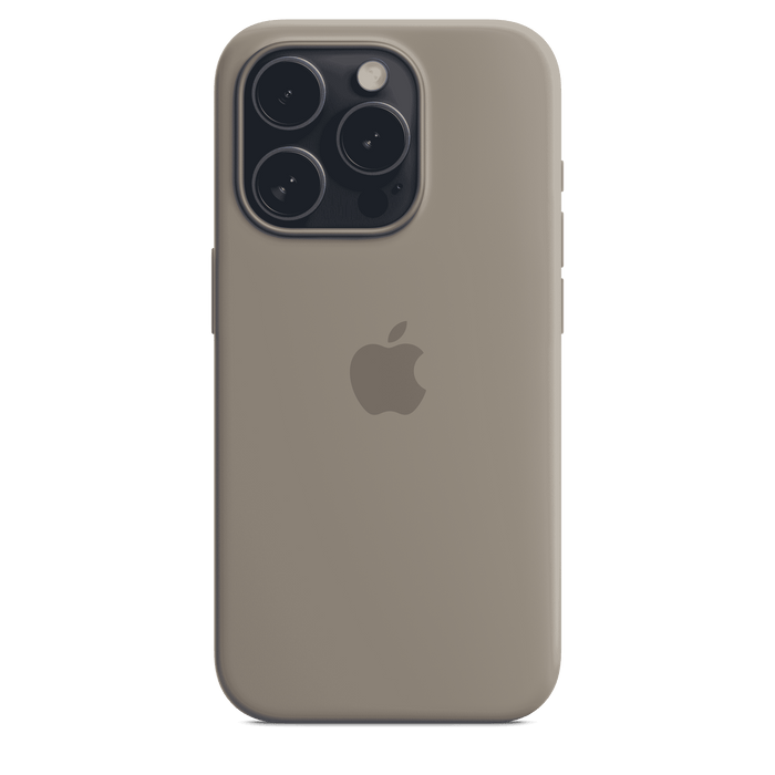 iPhone 15 Pro Silicone Case with MagSafe - Clay