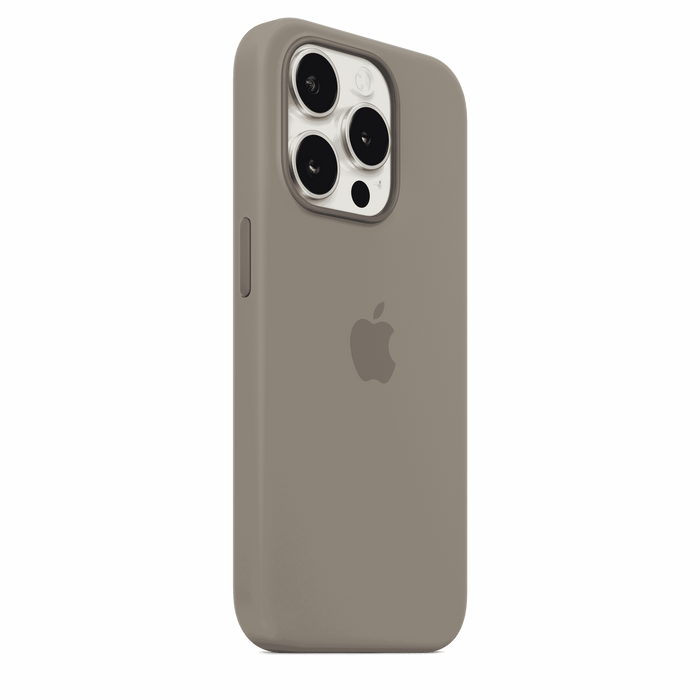 iPhone 15 Pro Silicone Case with MagSafe - Clay