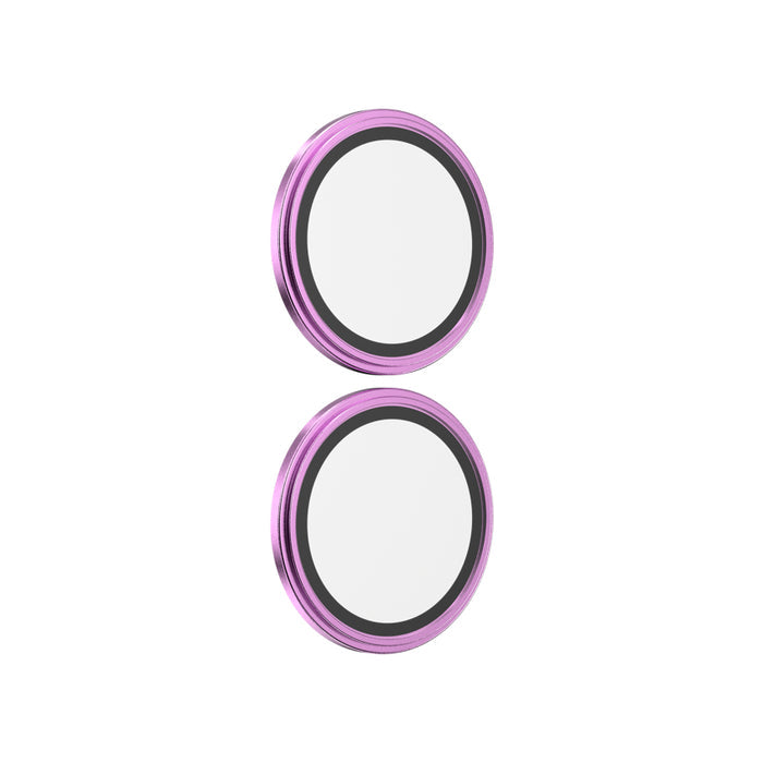 ฟิล์มกระจกป้องกันเลนส์ Camera Rings สำหรับ iPhone 16 / 16 Plus สี Pink กันรอยขีดข่วน แบรนด์ ZAGG