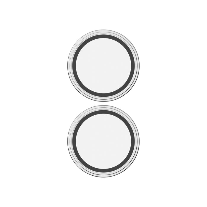 ฟิล์มกระจกป้องกันเลนส์ Camera Rings สำหรับ iPhone 16 / 16 Plus สี White กันกระแทก แบรนด์ ZAGG