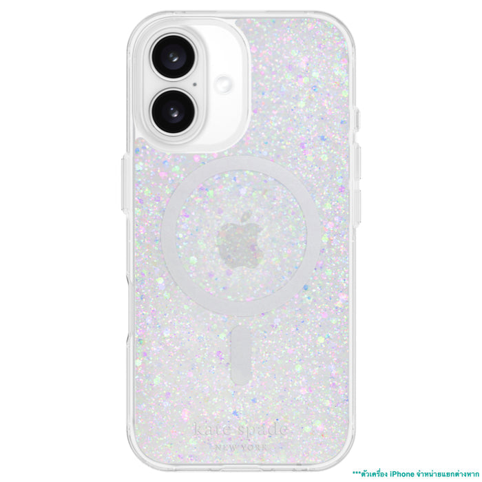 เคสกันกระแทก iPhone 16 Plus Kate Spade Prints MagSafe ลาย Chunky Glitter Iridescent