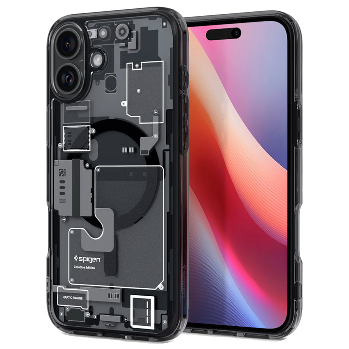 เคสกันกระแทก iPhone 16 Plus Spigen Ultra Hybrid Magfit สี Zero One