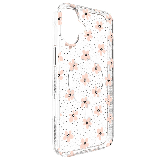เคสกันกระแทก iPhone 16 Plus Zagg Milan Snap สี Floral Pink Daisies