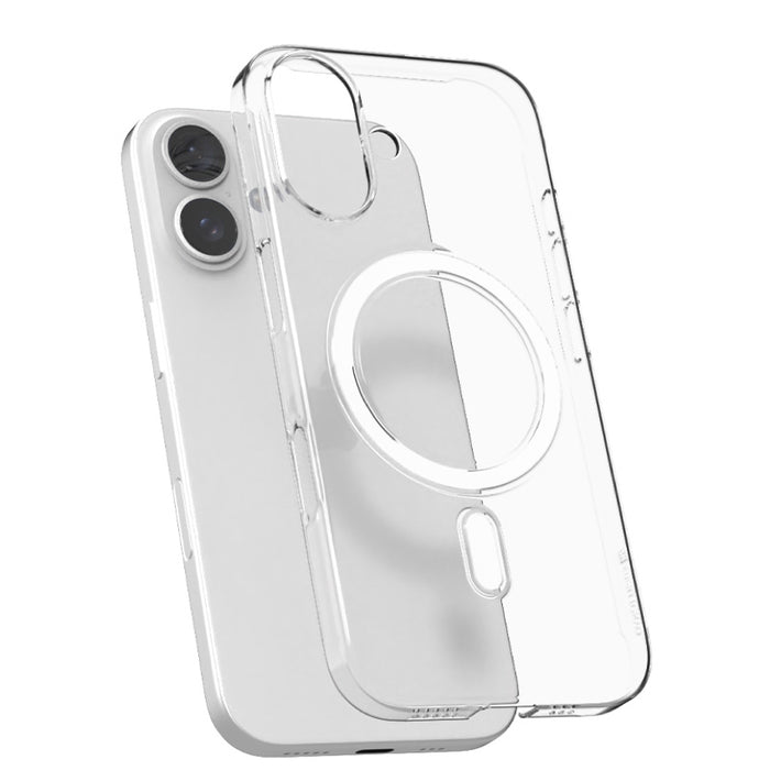 เคสใส iPhone 16 Power Support Air Jacket Hybrid รองรับ MagSafe สี Clear