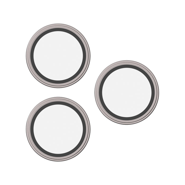 ฟิล์มกระจกป้องกันเลนส์ Camera Rings สำหรับ iPhone 16 Pro / 16 Pro Max สี Natural Titanium กันกระแทก แบรนด์ ZAGG