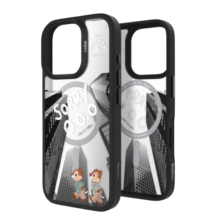 เคสกันกระแทก iPhone 16 Pro Belkin Sheerforce ลาย Chip and Dale รองรับ MagSafe