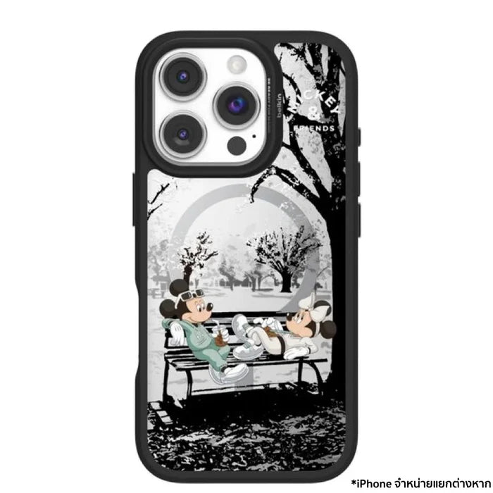 เคสกันกระแทก iPhone 16 Pro Belkin SHEERFORCE ลาย Mickey and Friends รองรับ MagSafe