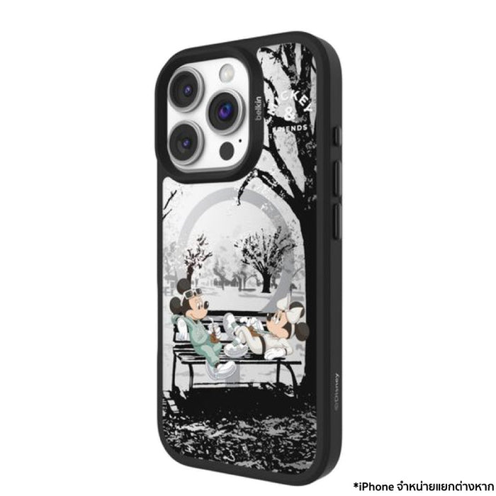 เคสกันกระแทก iPhone 16 Pro Belkin SHEERFORCE ลาย Mickey and Friends รองรับ MagSafe