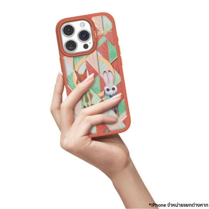 เคสกันกระแทก iPhone 16 Pro Belkin Sheerforce ลาย Zootopia รองรับ MagSafe