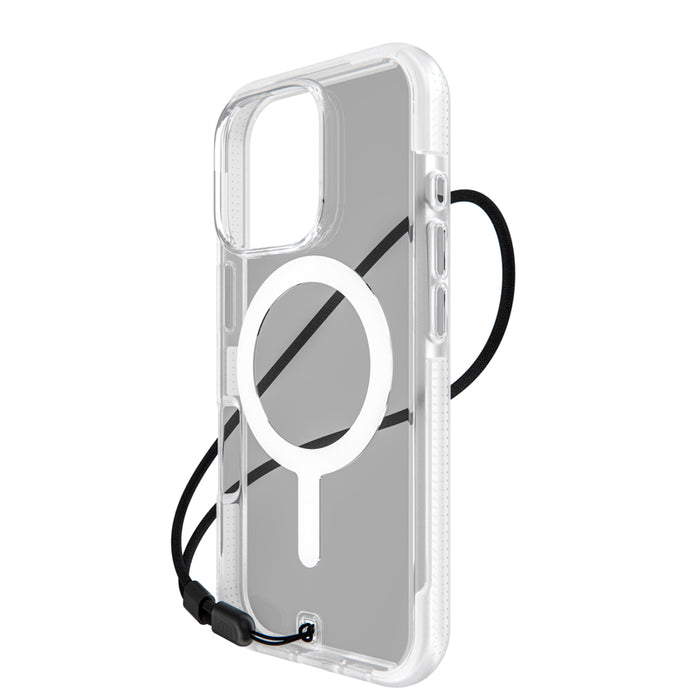 เคสกันกระแทก iPhone 16 Pro Bodyguardz Ace Pro รองรับ MagSafe สี Clear/White