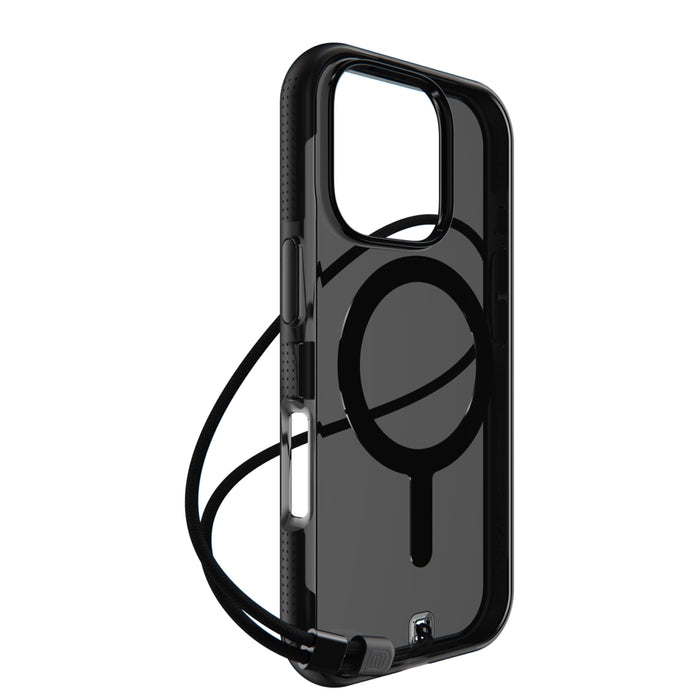 เคสกันกระแทก iPhone 16 Pro Bodyguardz Ace Pro รองรับ MagSafe สี Smoke/Black