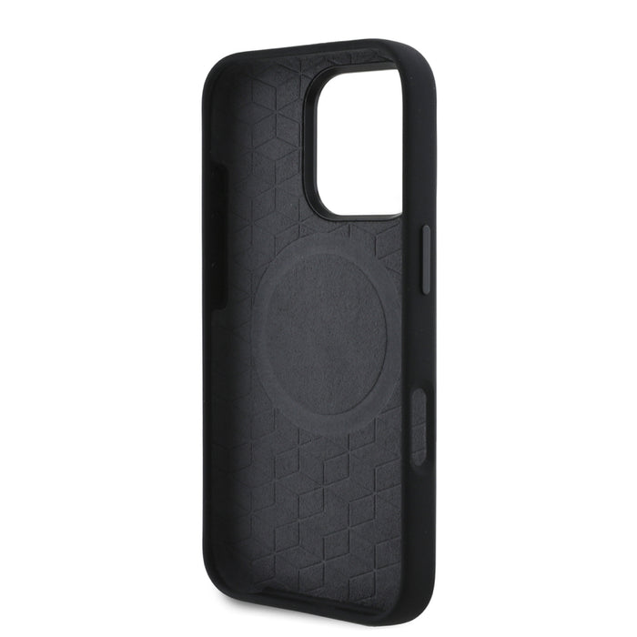 iPhone 16 Pro Max เคสซิลิโคน Bmw M MagSafe Liquid Silicone สี Black