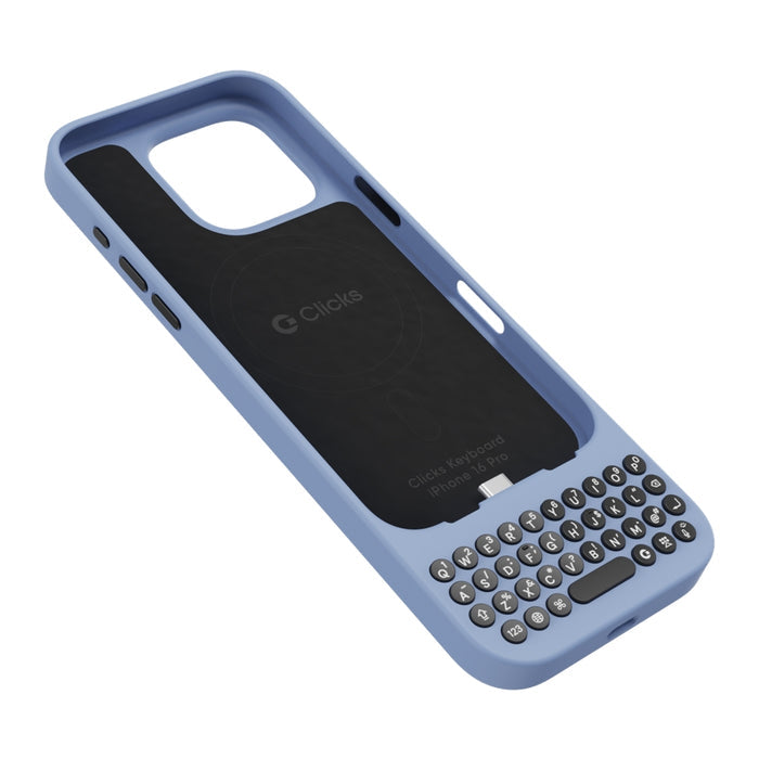 เคสพร้อมคีย์บอร์ด สำหรับ iPhone 16 Pro Max สี Surf