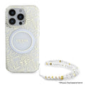 เคสไอโฟน Flower Allover สำหรับ iPhone 16 Pro สี White จากแบรนด์ GUESS