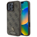 เคส iPhone 16 Pro Max Guess PU 4G Small 4G HC MagSafe สี Brown