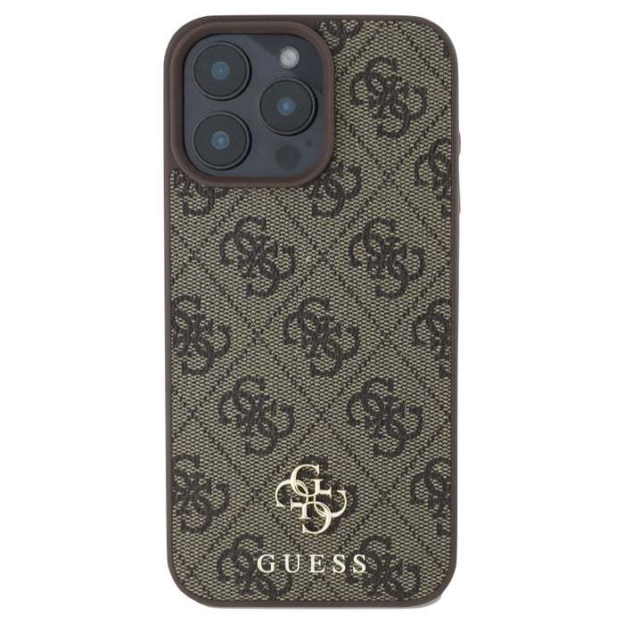 เคส iPhone 16 Pro Max Guess PU 4G Small 4G HC MagSafe สี Brown