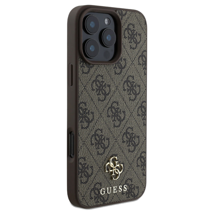 เคส iPhone 16 Pro Max Guess PU 4G Small 4G HC MagSafe สี Brown