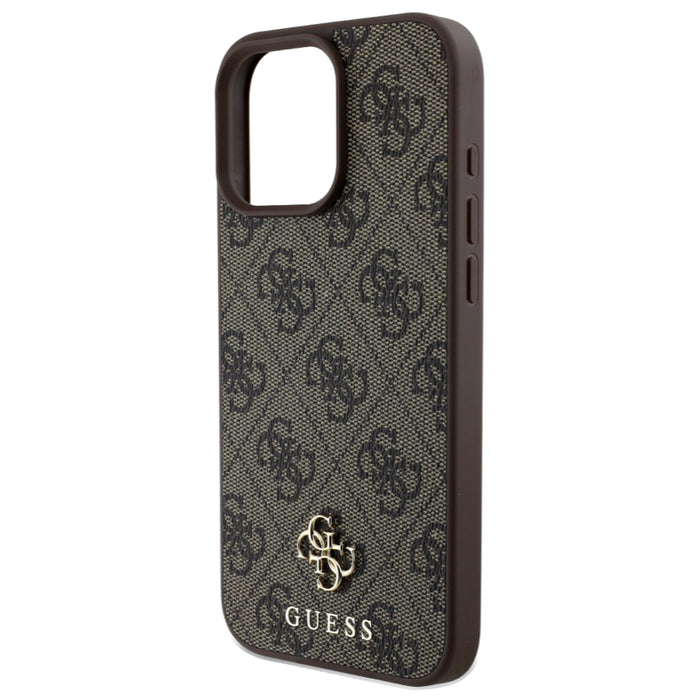 เคส iPhone 16 Pro Max Guess PU 4G Small 4G HC MagSafe สี Brown